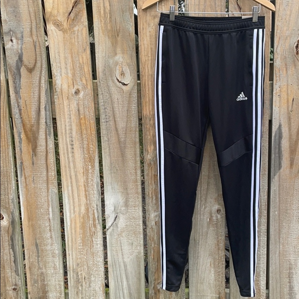 Adidas Regular Length Tapered Fit Football Joggers Track Pants NWT